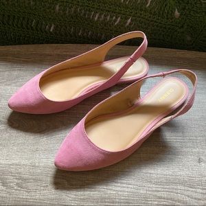 Pink Slingback Shoes